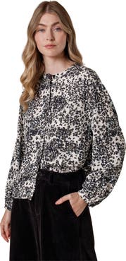 Celtic & Co. Printed Drop Shoulder Long Sleeve Shirt