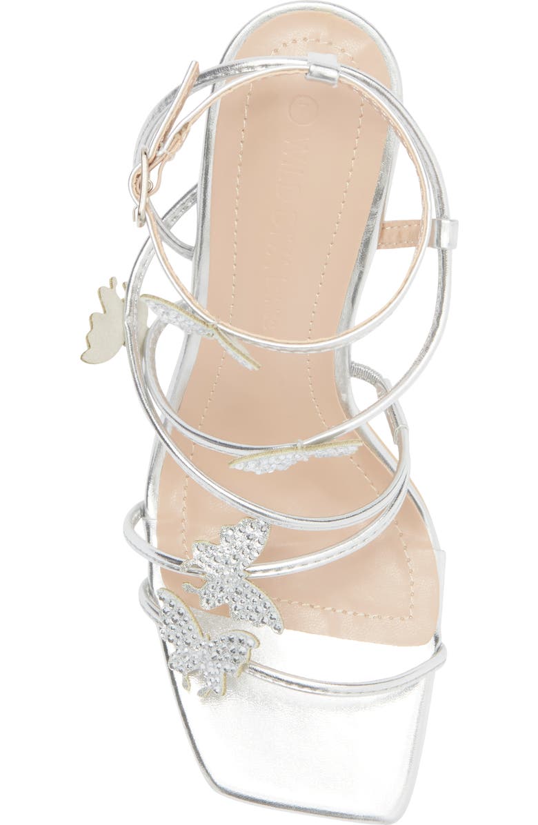 WILD DIVA LOUNGE Adeline Butterfly Sandal, Alternate, color,