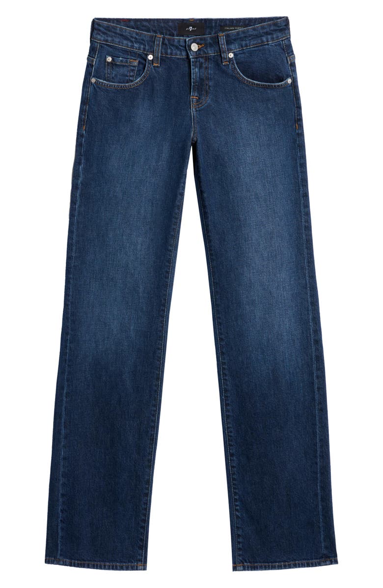 7 For All Mankind Low Rise Relaxed Straight Leg Jeans, Alternate, color, 