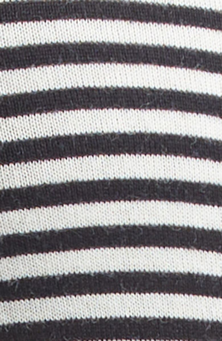 Saint Laurent Cassandre Stripe Cotton Tank, Alternate, color, 