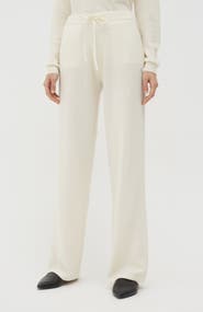 Chinti & Parker Pure Cashmere Wide Leg Pants