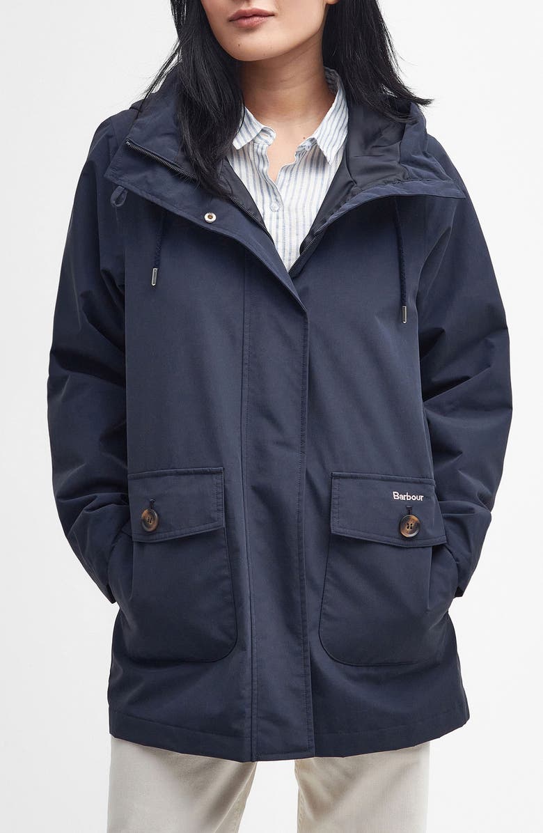 Barbour Lansdowne Waterproof Jacket, Main, color, 