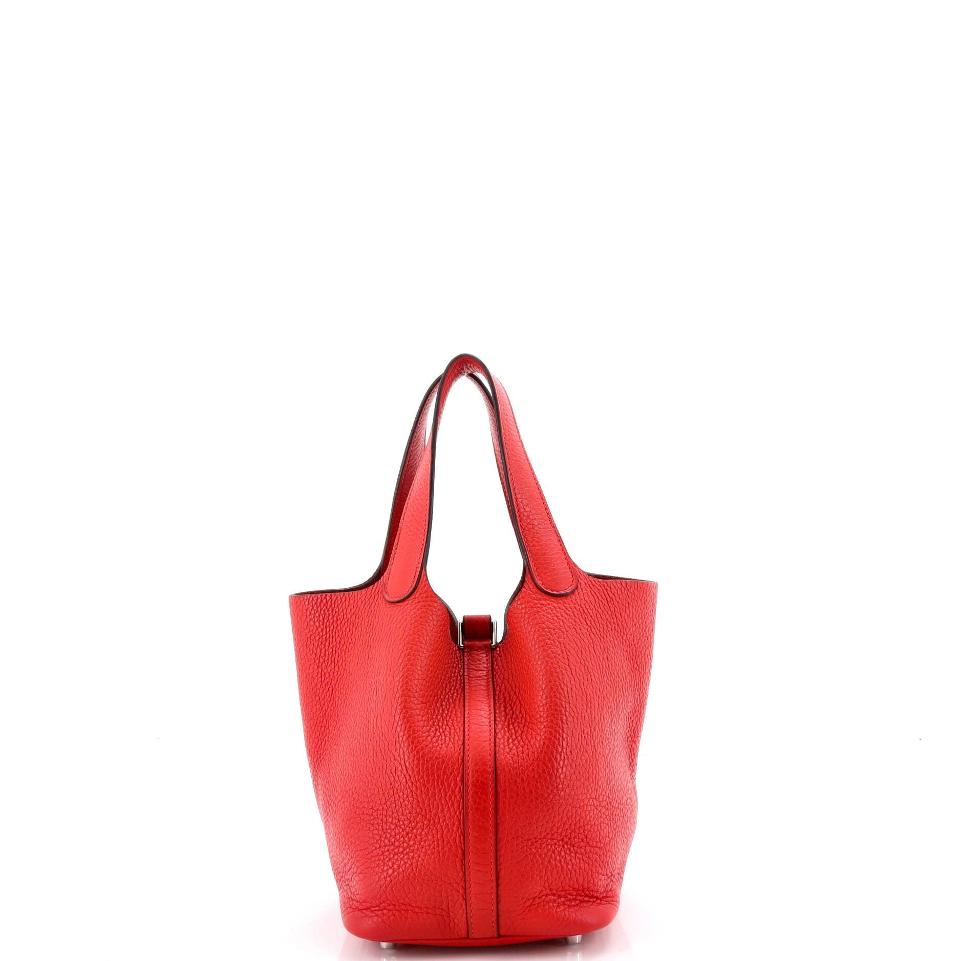 Picotin Lock Bag Clemence PM, Alternate, color, Red