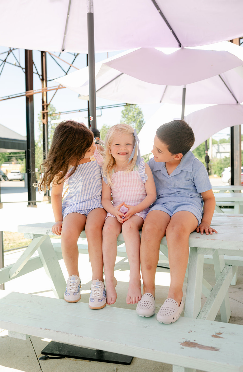 Little Paper Kids Emerson Short, Alternate, color, Blue Candy Stripe