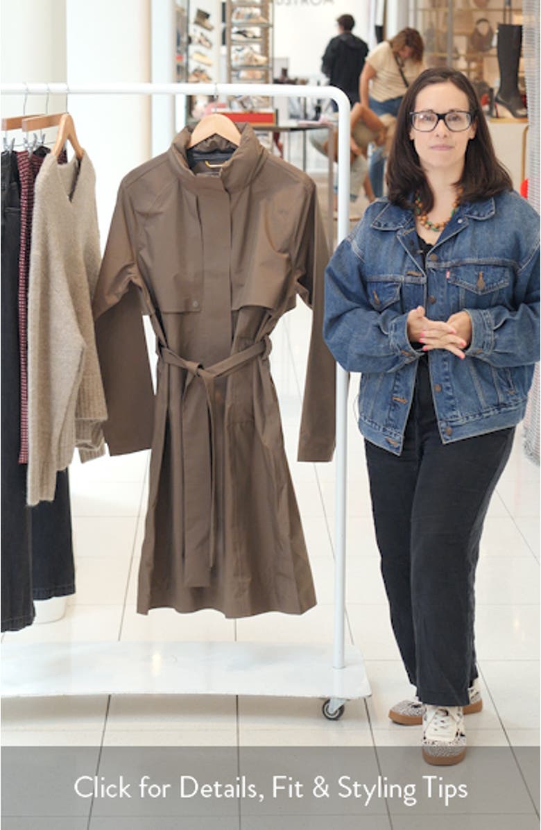 Alizé Rain Trench Coat, sales video thumbnail