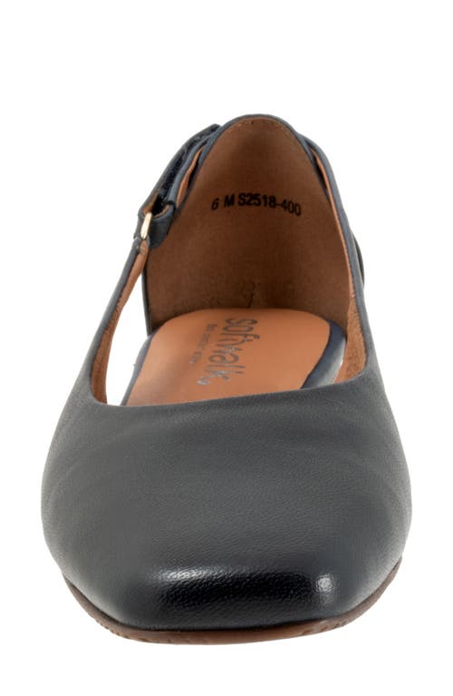 Softwalk ® Venice Flat In Navy