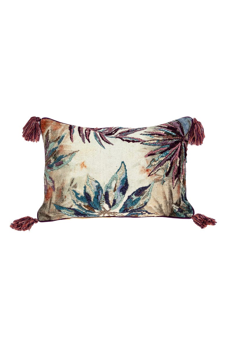 PARKLAND COLLECTION Embroidered Accent Pillow, Main, color, 