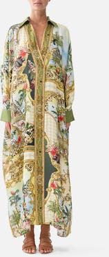 Camilla Wing Collar Kaftan