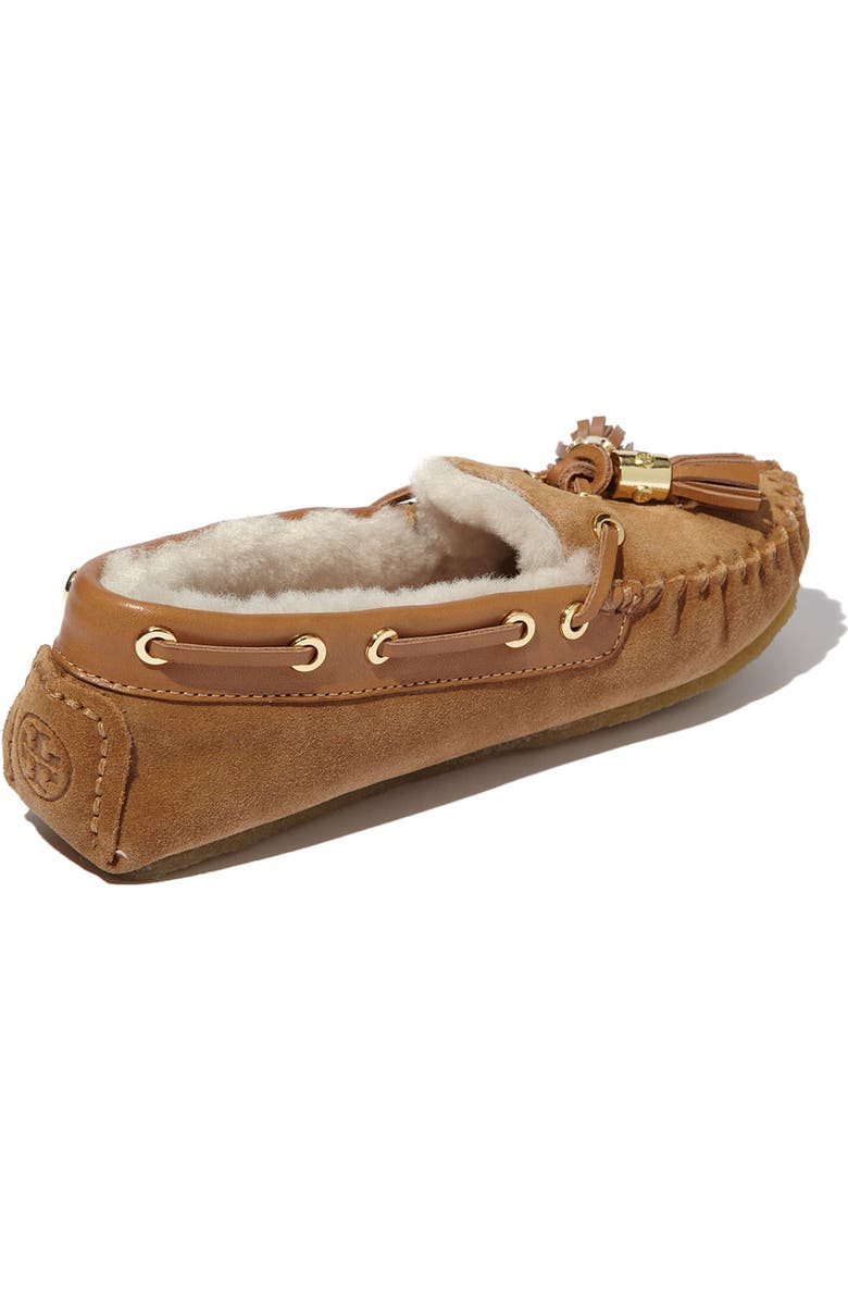 Tory Burch 'Dee Dee' Genuine Shearling Lined Slipper, Alternate, color,