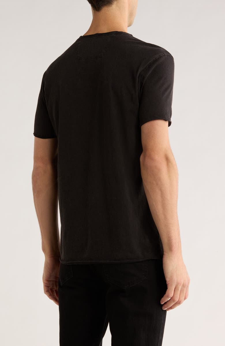 John Varvatos Dagger Circle Graphic T-Shirt, Alternate, color, Black