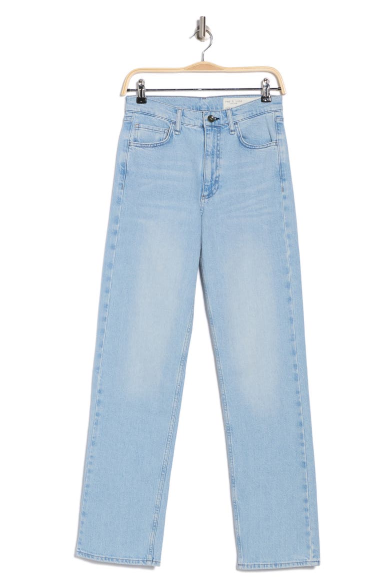 Hattie Mid Rise Straight Leg Jeans, Alternate, color, WYNCOTE