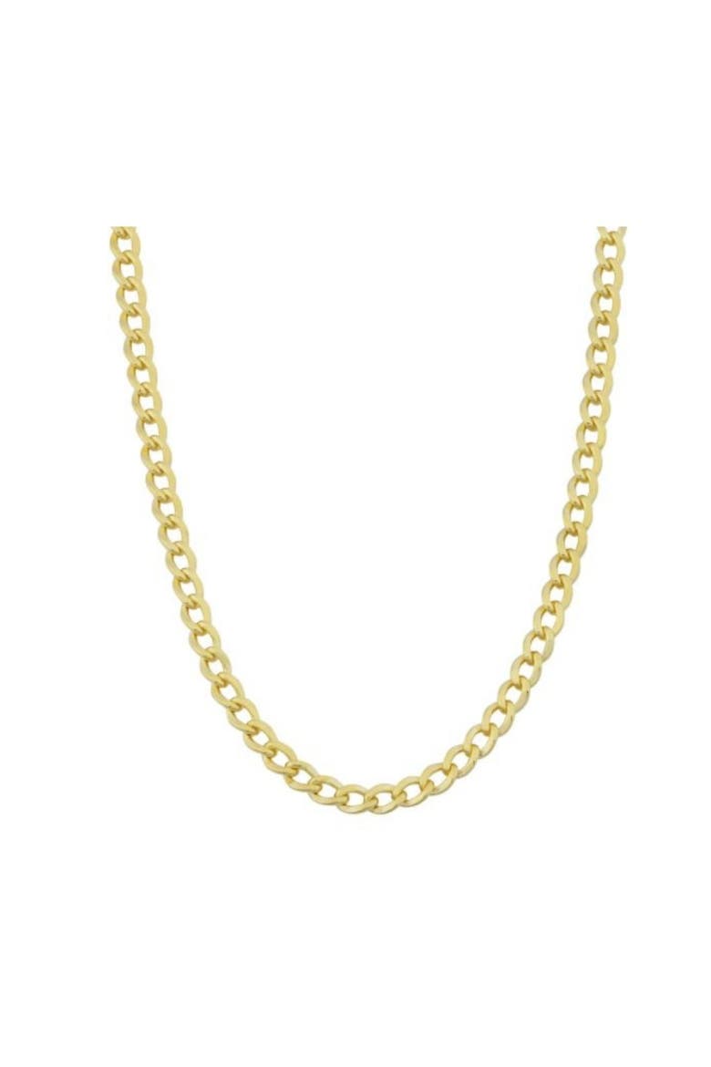 14k Gold Filled 3.2mm High Polish Miami Cuban Curb Link Chain Necklace, Main, color, 14k Yellow Gold