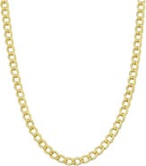 Bliss Diamond 14k Gold Filled 3.2mm High Polish Miami Cuban Curb Link Chain Necklace
