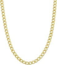 Bliss Diamond 14k Gold Filled 3.2mm High Polish Miami Cuban Curb Link Chain Necklace