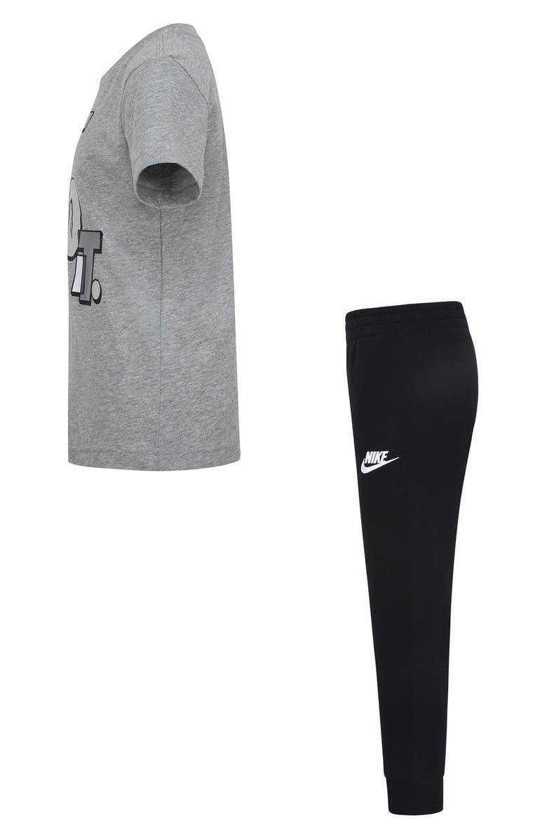 Nike Kids' Just Do It Graphic T-Shirt & Joggers Set, Alternate, color,