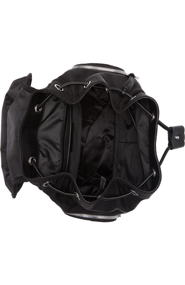 Calvin Klein Tiny Twill Nylon Backpack, Alternate, color,