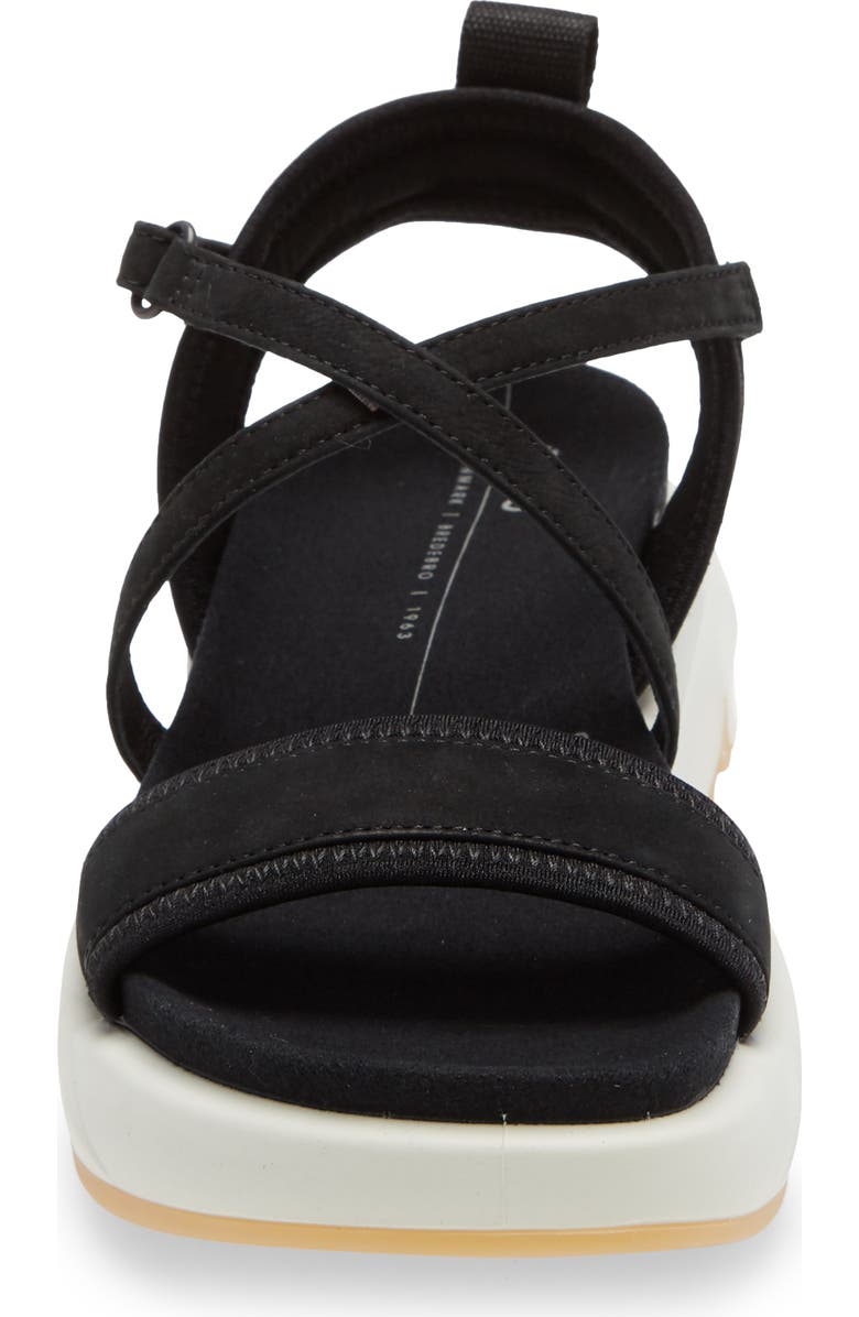 ECCO Chunky Wedge Sandal, Alternate, color,