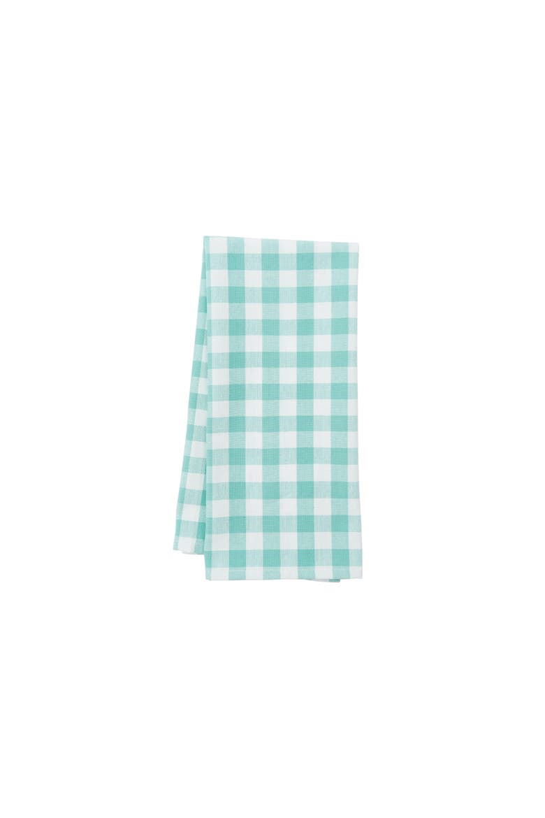 Ashford Aqua Woven Kitchen Dishtowel, Alternate, color, Blue