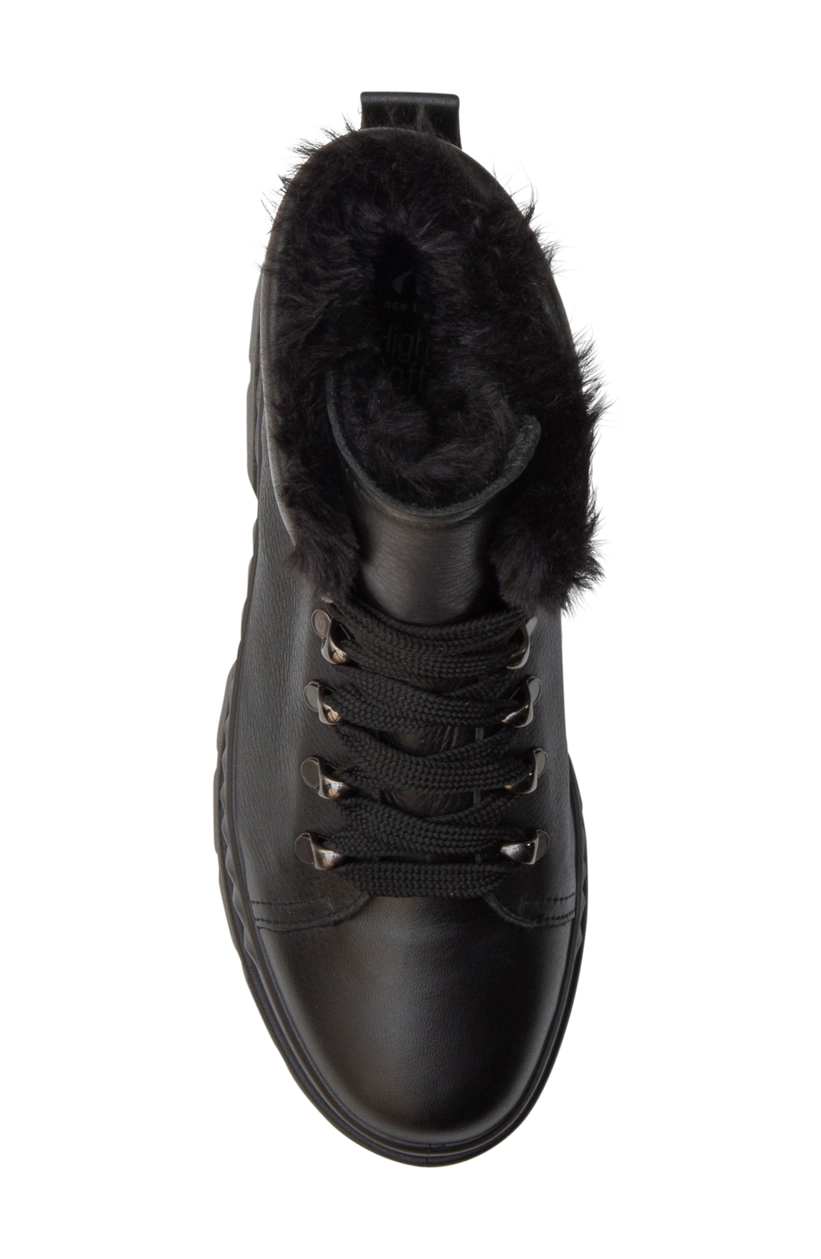 ara Montana Gore-Tex<sup>®</sup> Waterproof Winter Boot, Alternate, color, Black