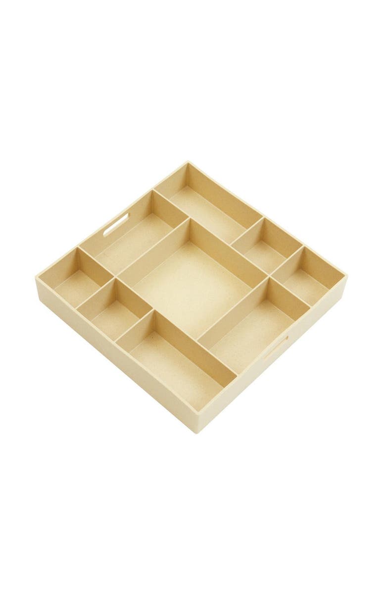 Kaplan Early Learning Company Loose Parts Stackable Tray - Poly+, Alternate, color, Natural