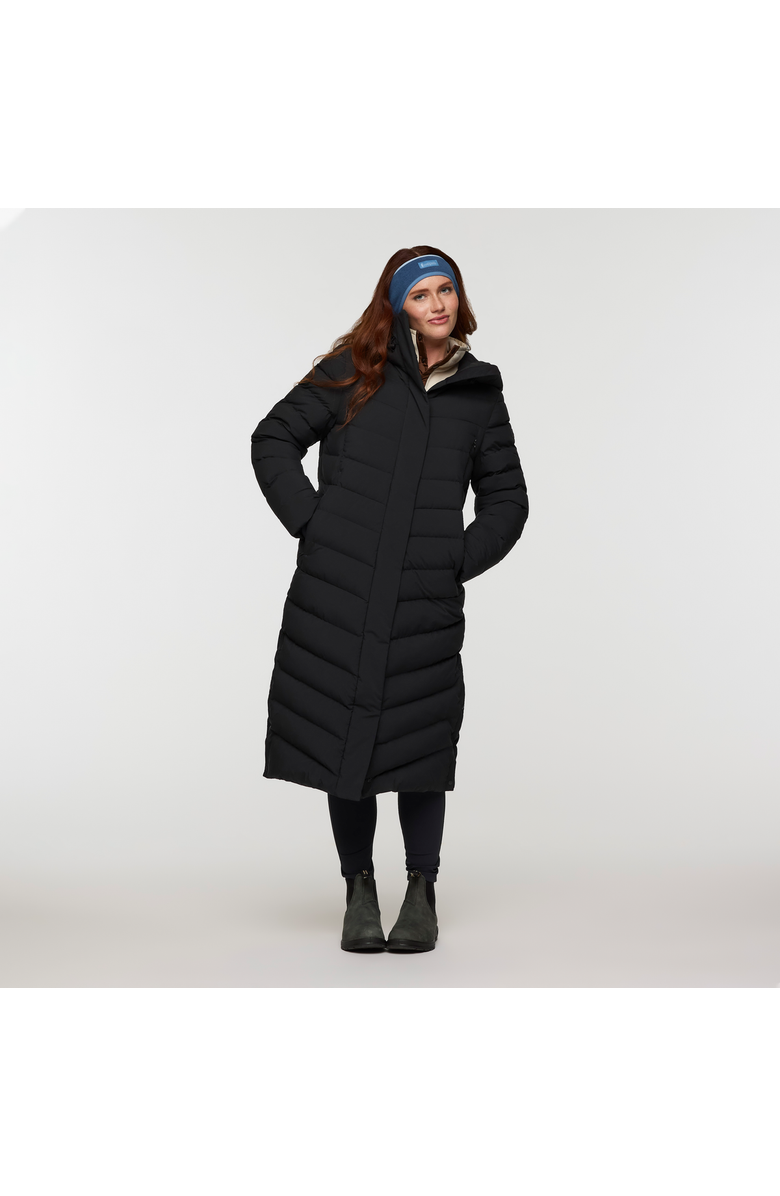 Cotopaxi Alivio Down Long Parka - Women's, Main, color, Cotopaxi Black