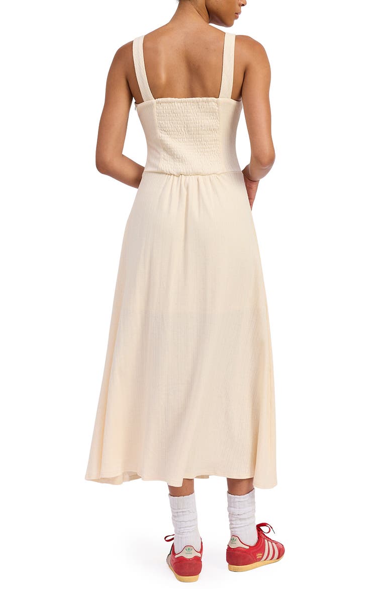 Cerise Midi Sundress, Alternate, color, YELLOW RED