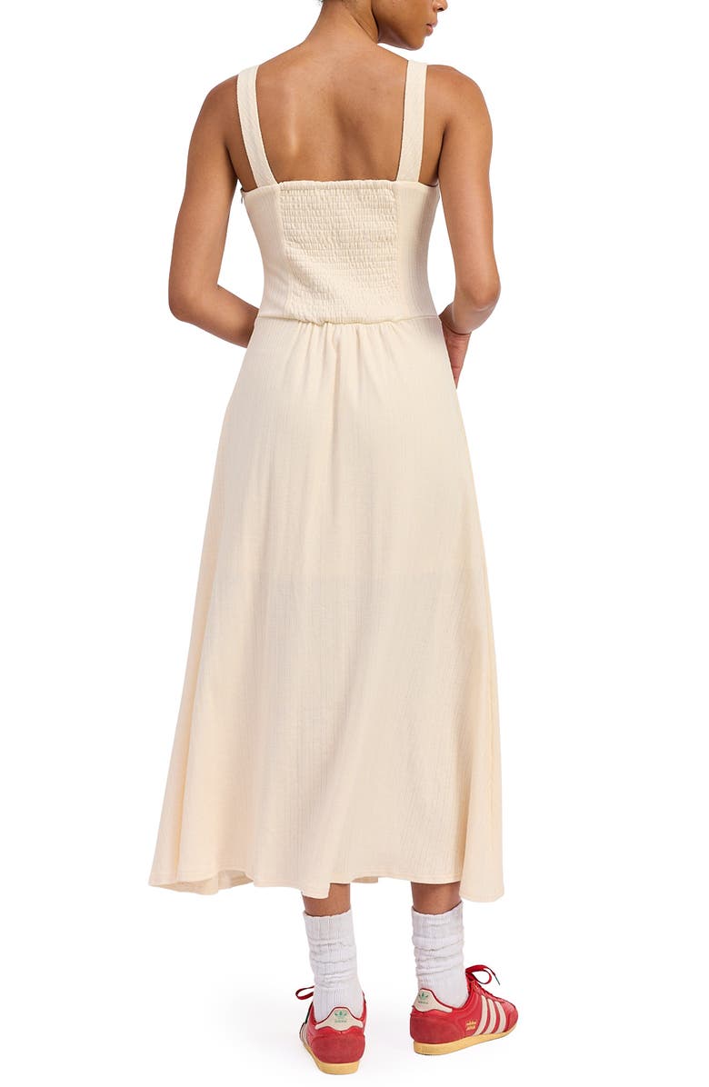 JACQUIE THE LABEL Cerise Midi Sundress, Alternate, color, Yellow Red