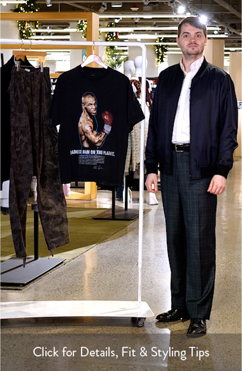 Mike Tyson Feared Fists Graphic T-Shirt, sales video thumbnail