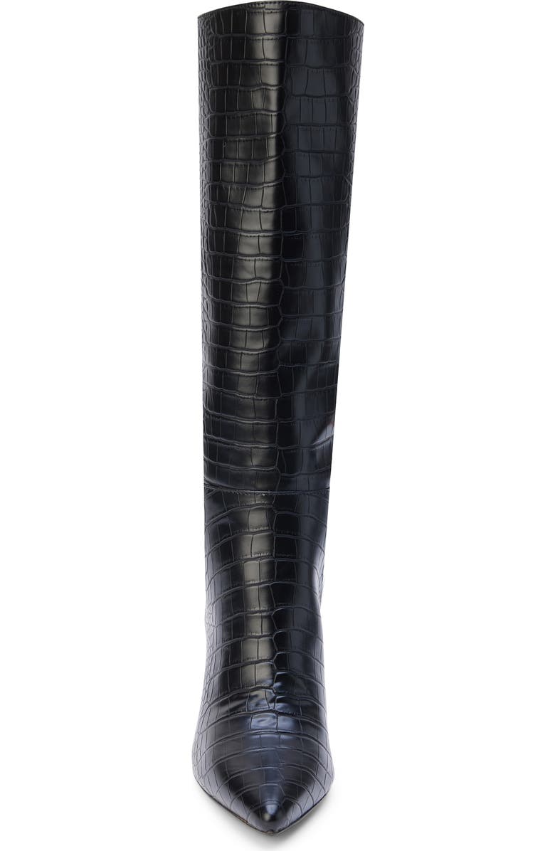 Coconuts by Matisse Alina Reptile Embossed Knee High Stiletto Boot, Alternate, color,