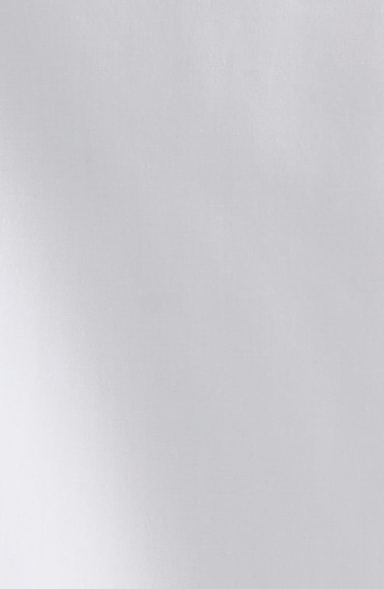 Thom Browne Pleated Cotton Poplin Button-Up Blouse, Alternate, color, White