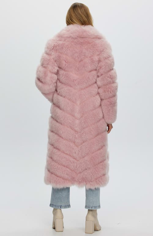 Gorski Select Cashmere Goat Diagonal Coat In Multi