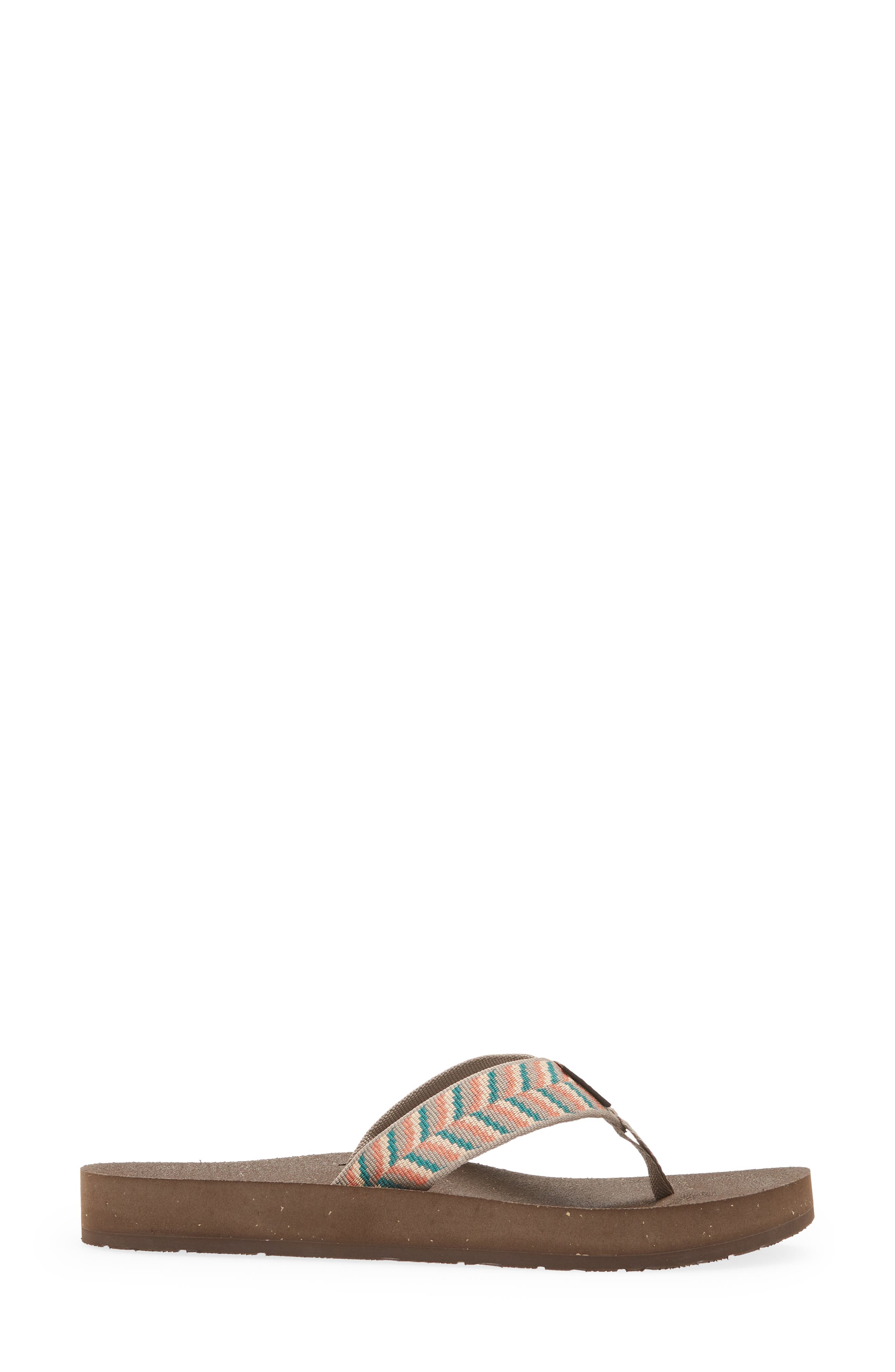 Reflip Flip Flop, Alternate, color, RETRO GEOMETRIC NEUTRAL