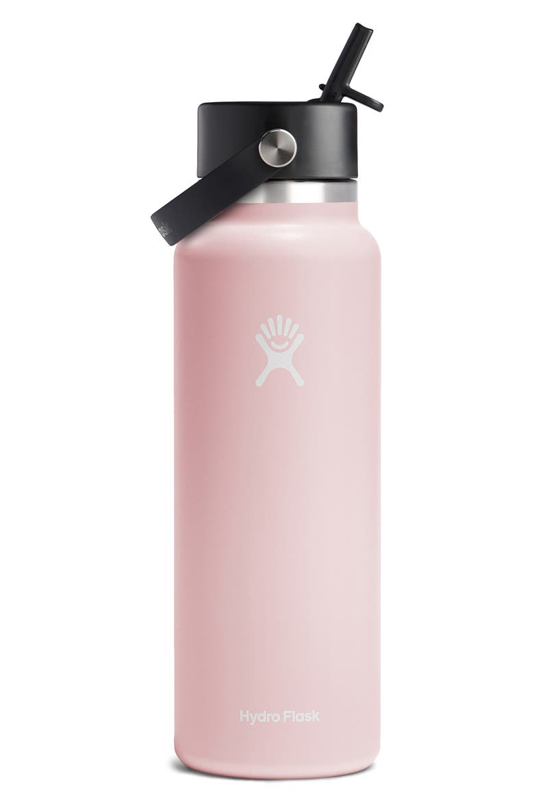 40-Ounce Wide Mouth Flex Straw Cap Bottle, Main, color, TRILLIUM