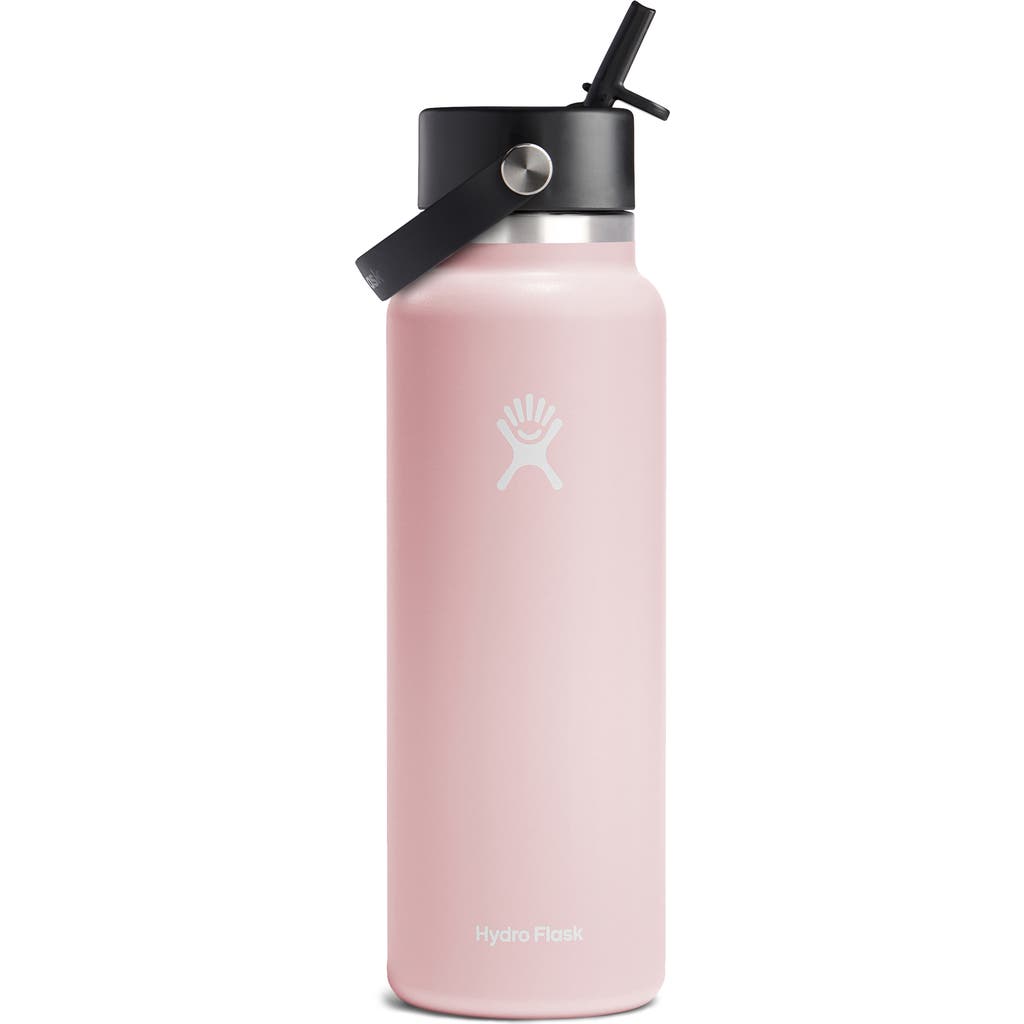 Hydro Flask 40-Ounce Wide Mouth Flex Straw Cap Water Bottle in Trillium  product