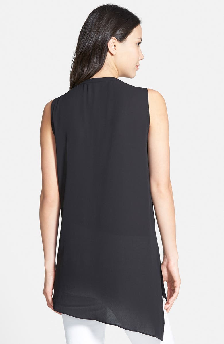 Pleione Sleeveless Asymmetrical Tunic, Alternate, color,