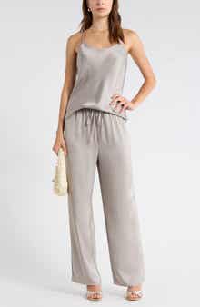 Leith Satin Drawstring Pants
