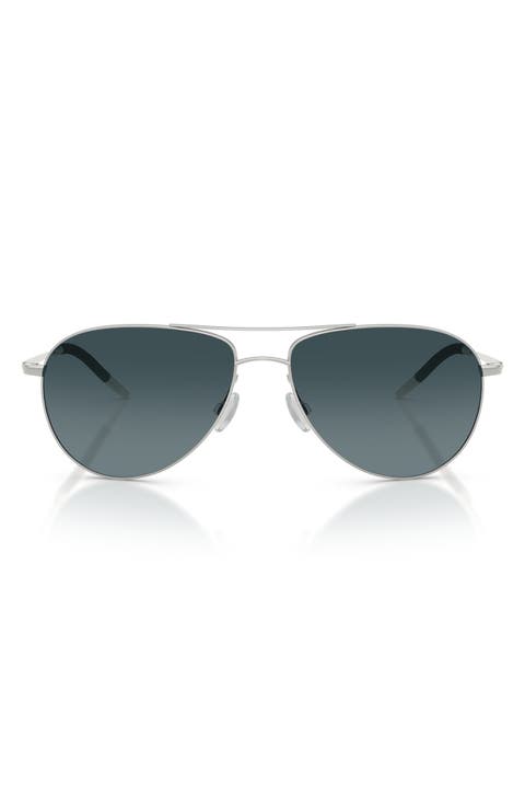 Benedict 59mm Photochromic Gradient Aviator Sunglasses