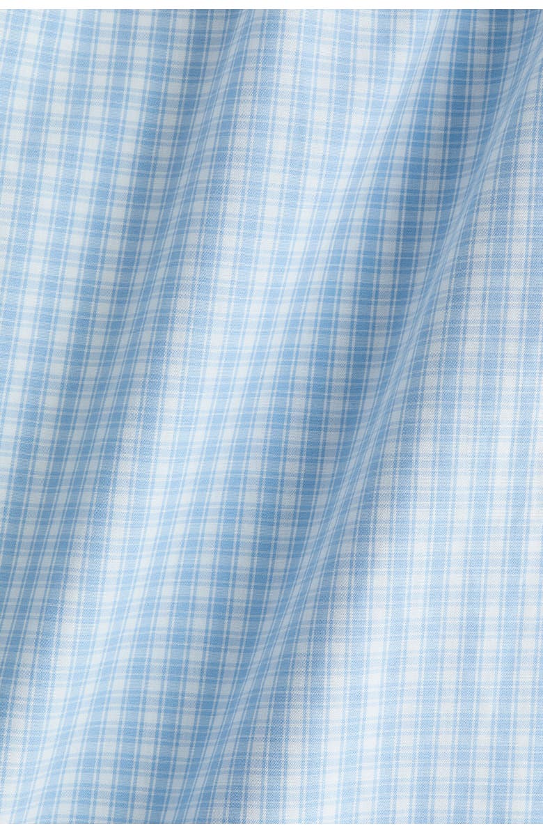 H&M Cotton Pyjama Bottoms, Alternate, color, Light Blue/Checked