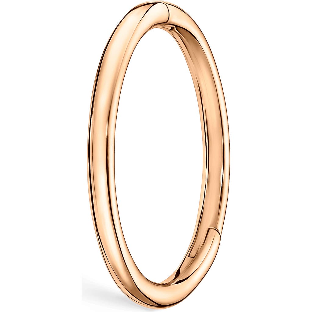 Maria Tash Plain Clicker Hoop In Gold
