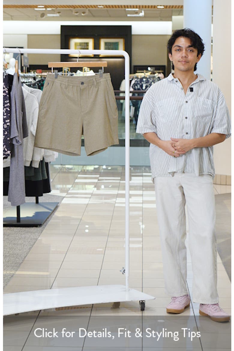 Aim Elastic Waist Woven Shorts video