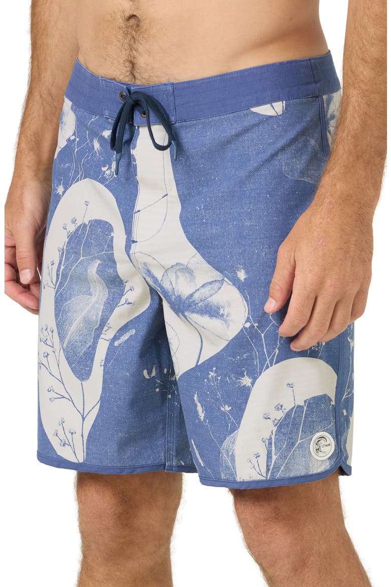 OG Scalloped Printed Board Shorts, Alternate, color, NIGHTSHADOW BLUE