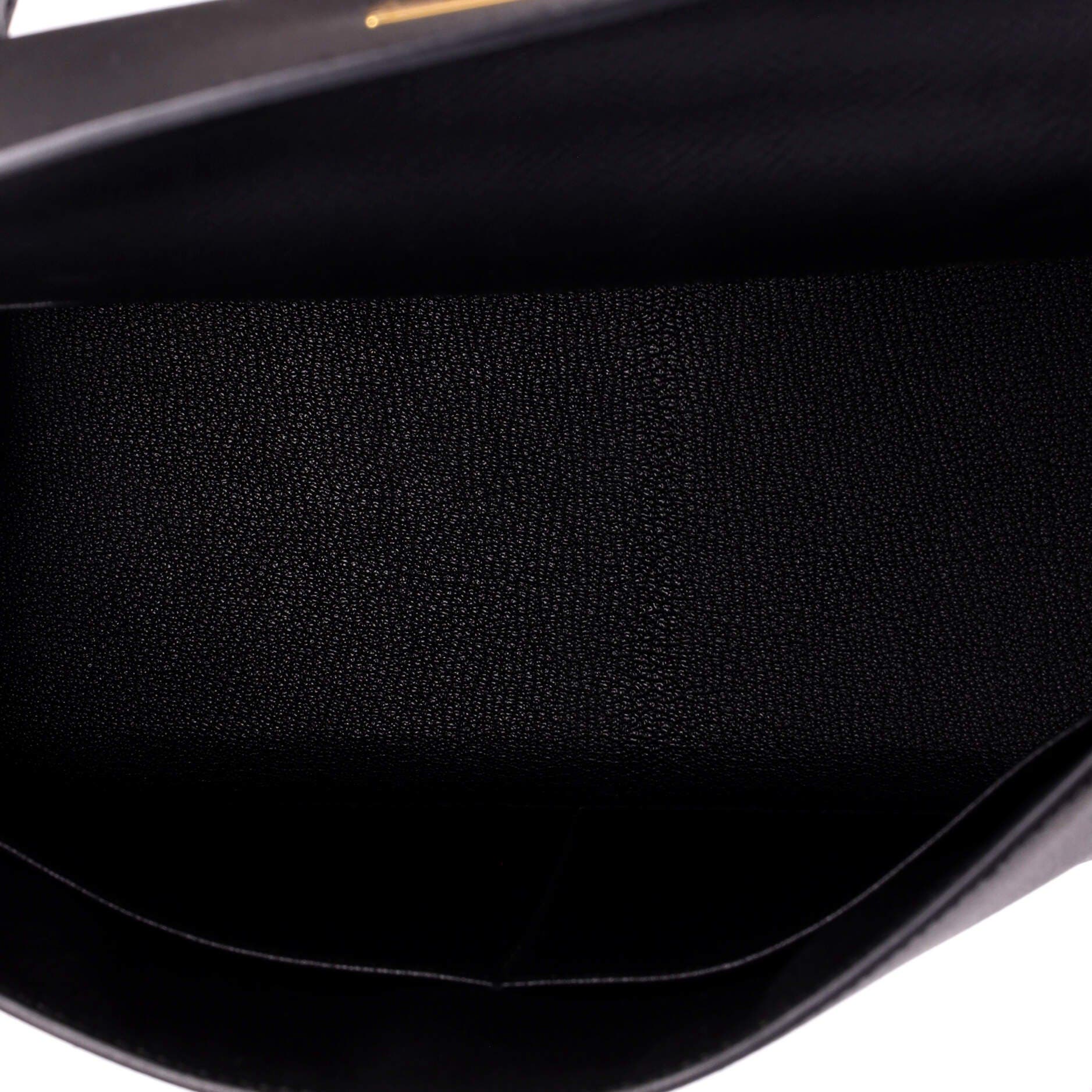Kelly Handbag Black Epsom with Gold Hardware 28, Alternate, color, Black