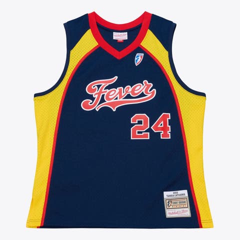 Unisex Mitchell & Ness Tamika Catchings Navy Indiana Fever Court Origins Swingman Jersey