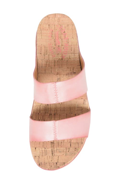 Kork-ease ® Tutsi Slide Sandal In Pink Leather