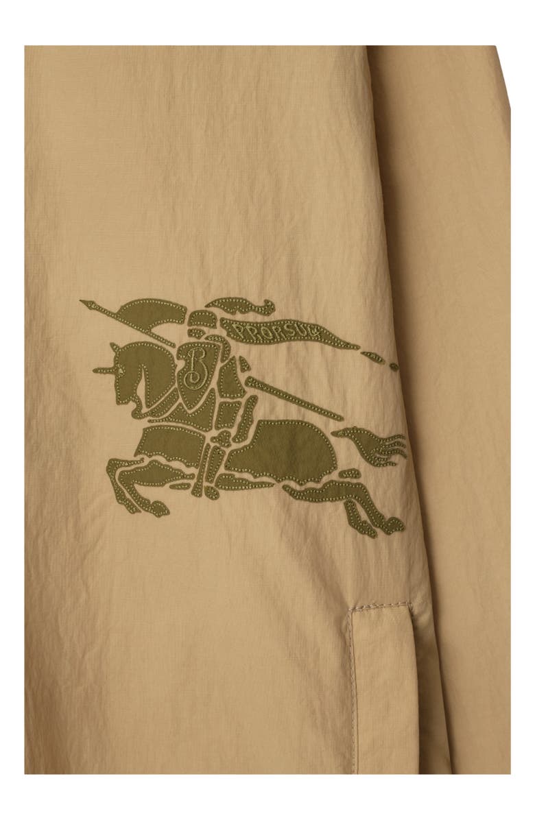 Burberry Nylon Cotton Hooded Jacket, Alternate, color, 