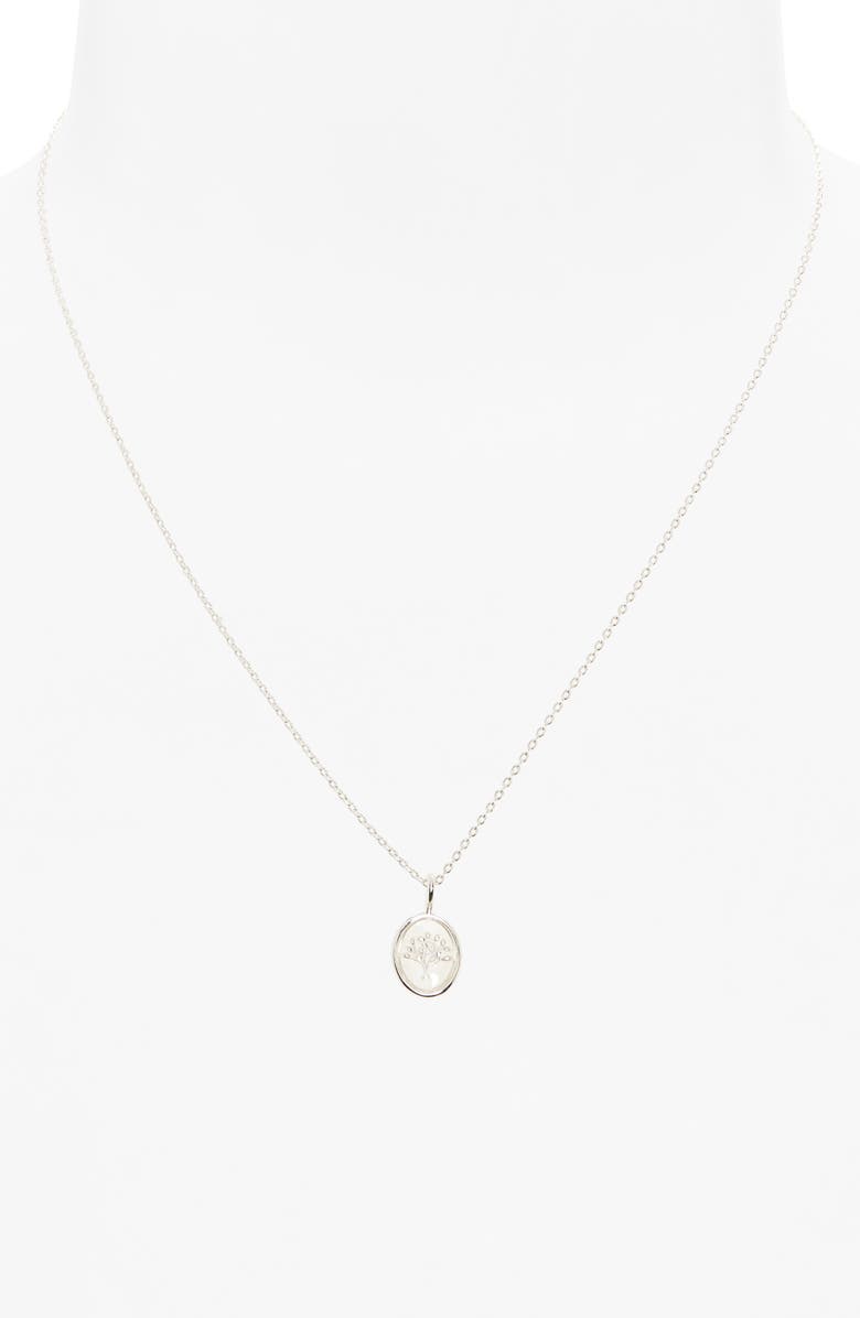 Estella Bartlett Tree of Life Pendant Necklace, Alternate, color, Silver