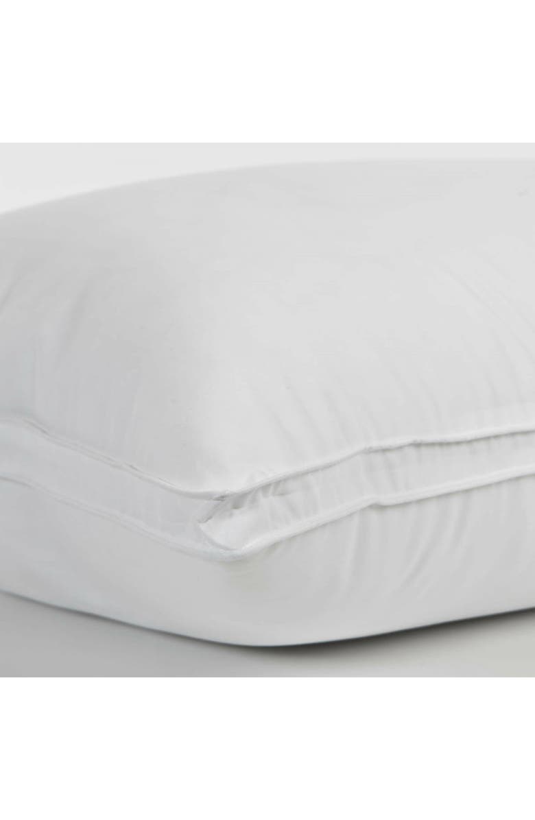 ELLA JAYNE HOME Overstuffed Luxury Plush Med/Firm Gel Filled Side/Back Sleeper Pillow - Set of 4, Alternate, color, White