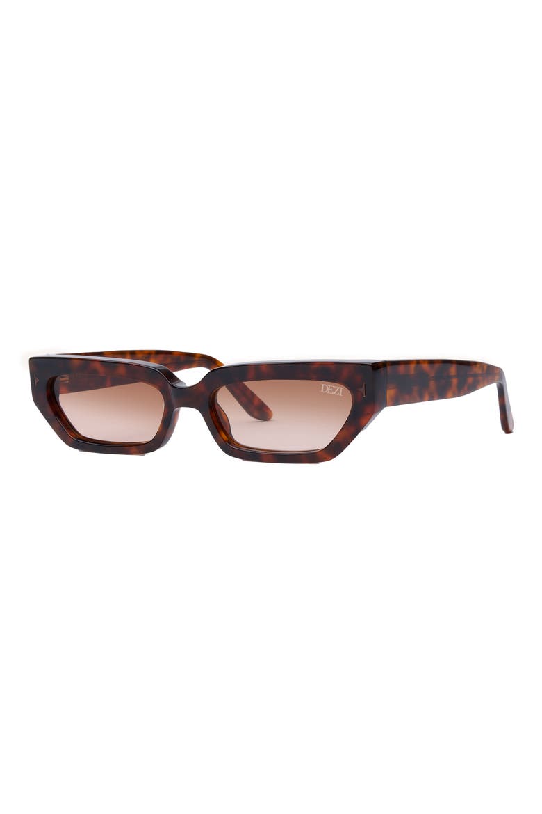Lil Switch 55mm Rectangular Sunglasses, Alternate, color, FIERY TORTOISE / SIENNA FADED