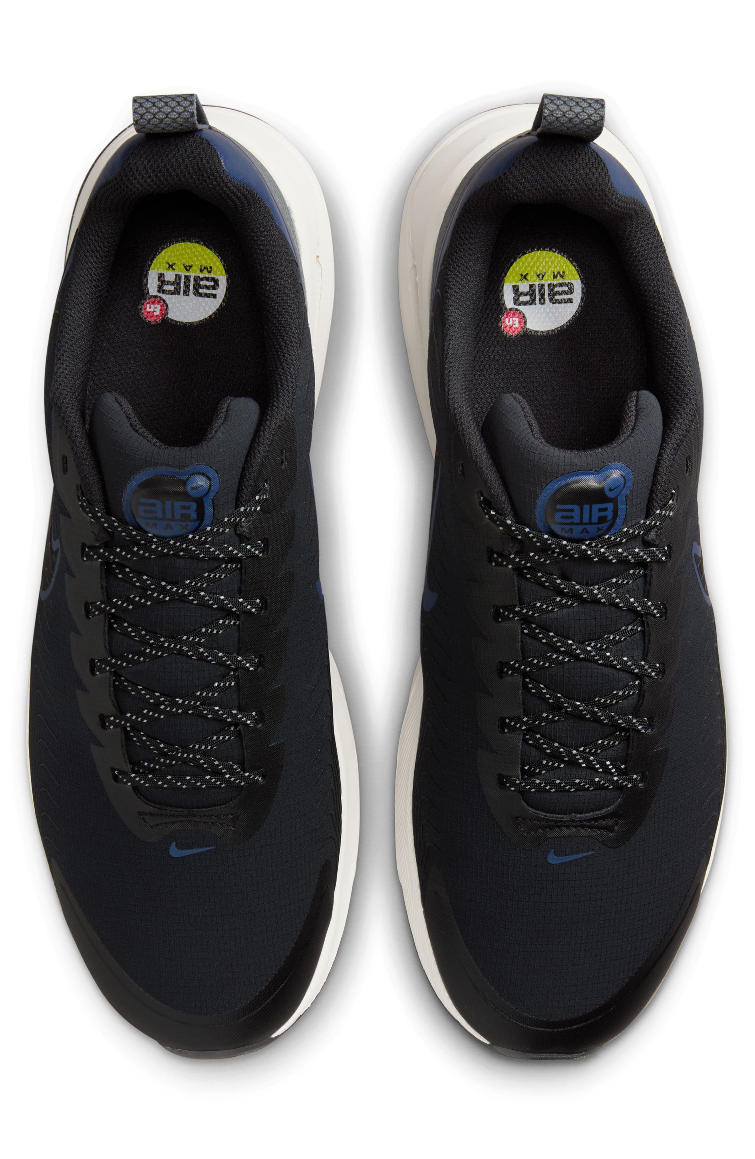 Nike Air Max Nuaxis Sneaker, Alternate, color, Black/ Midnight Navy