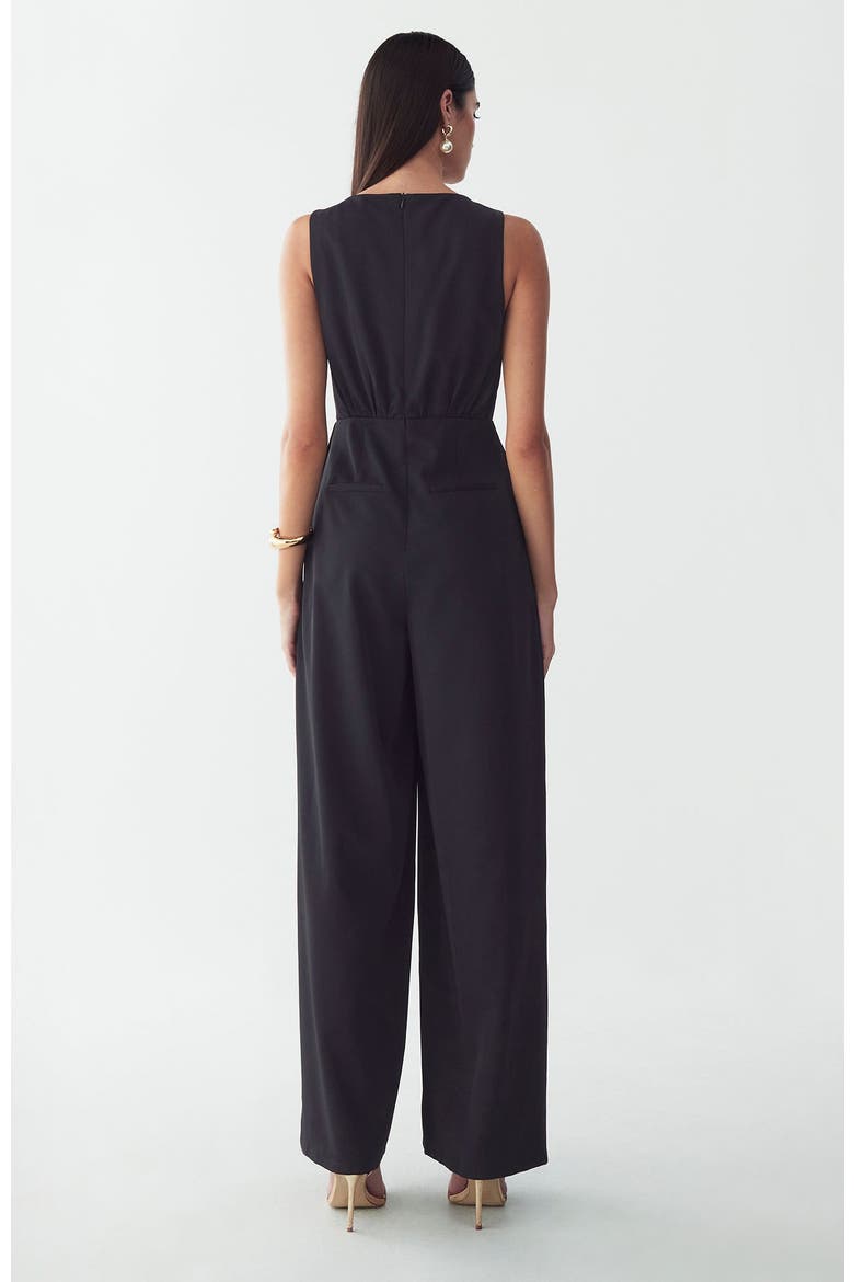 Justina Jumpsuit, Alternate, color, Black